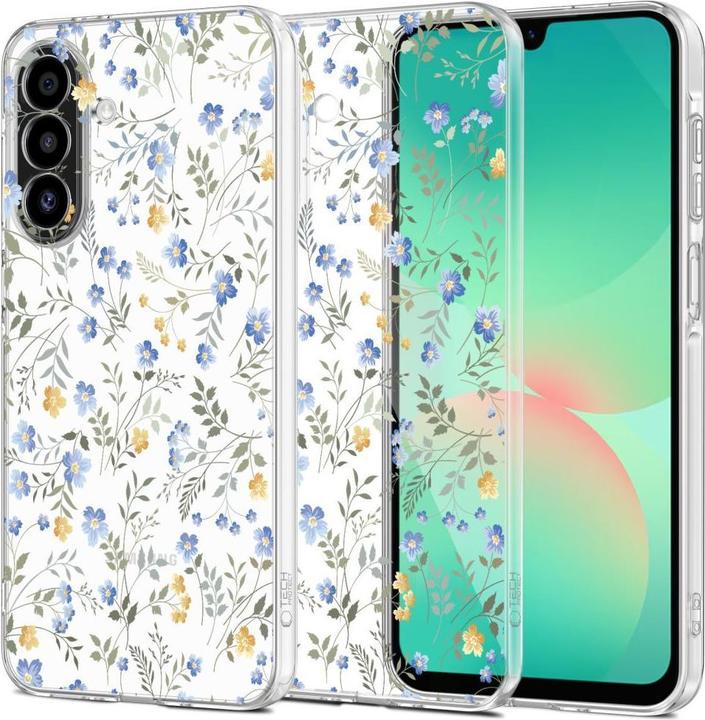 Produktbild Spigen FlexAir Case for Samsung Galaxy A26 5G - Daisies with Leaves (Samsung Galaxy A26)