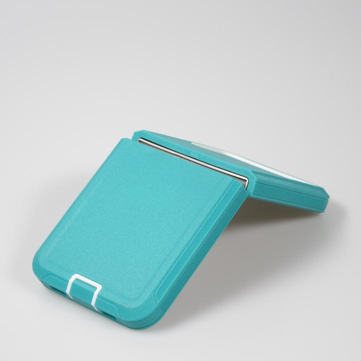 Immagine prodotto PhoneLook Manicotto in silicone rinforzato Optimum-protect con clip da cintura turchese (Samsung Galaxy Z Flip4)
