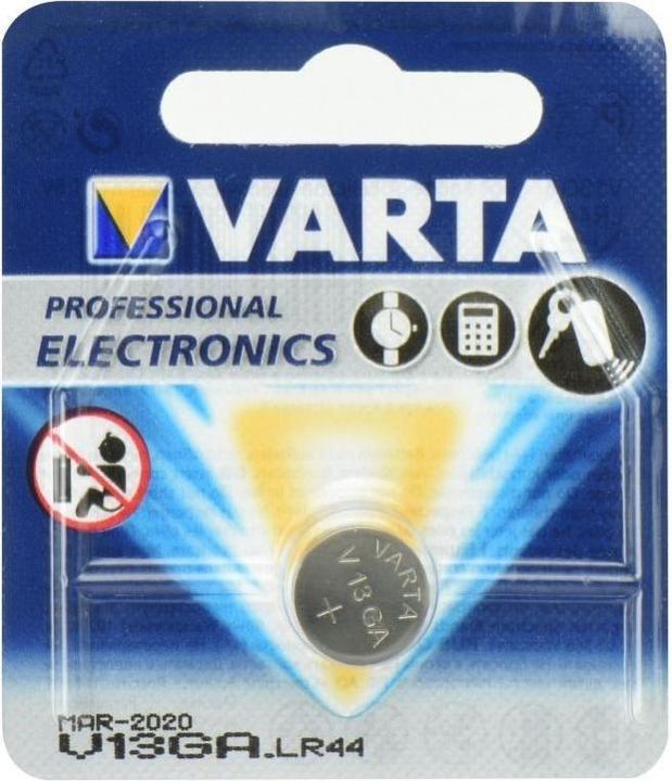 Image du produit Varta Electronics V13GA (1 pcs, LR44, 120 mAh)