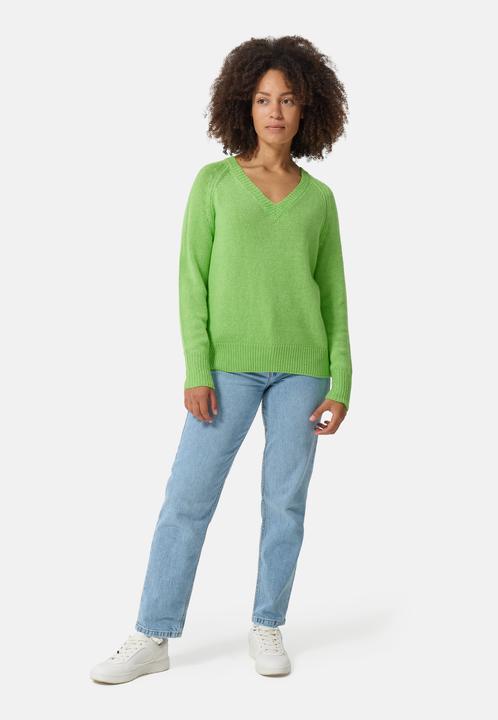 Immagine prodotto Cash-Mere Maglia in cashmere di seta con scollo a V in stile oversize (L)