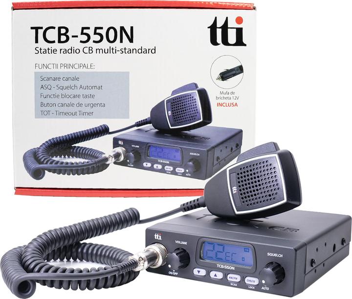 Aim TTi CB TTi TCB-550 N radio with automatic squelch