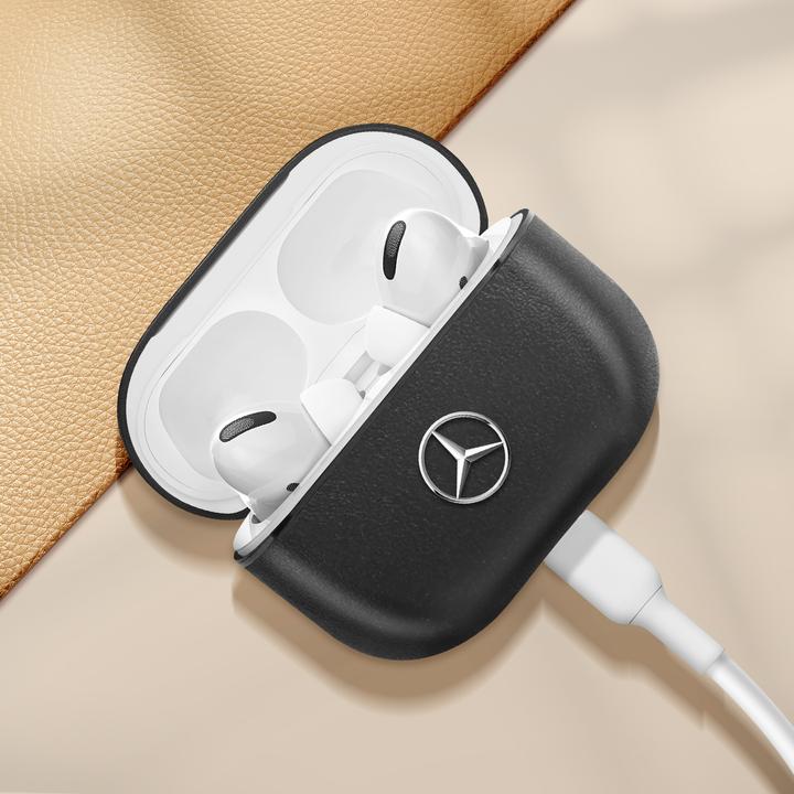 Produktbild Mercedes-Benz MEAPCSLBK AirPods Pro cover czarny/black Electronic Line (Kopfhörer Hülle)