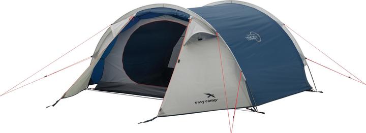 Easy Camp Tente dôme/igloo Vega 300 Compact 3 personne(s) bleue, blanche (Tente tunnel, 3.46 kg, 3 personnes)