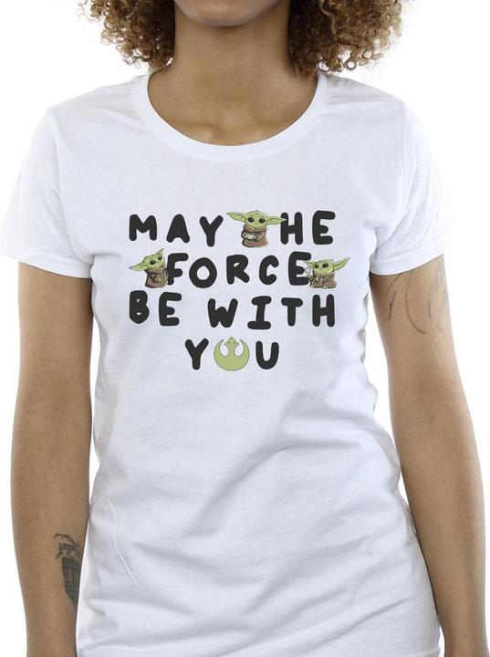 Produktbild Star Wars The Mandalorian Grogu May The Force Be With You TShirt (M)