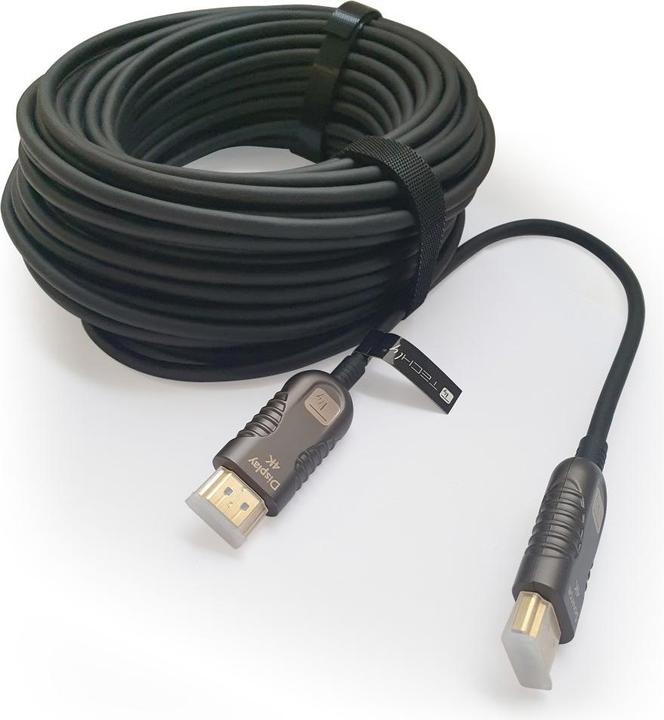 Actual product image EFB Elektronik GmbH HDMI2.0 AOC LWL Cable 30 m, The Active High Speed HDMI Audio Video Cable is characterized by ei (30 m, HDMI)
