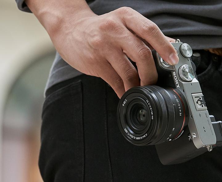 Actual product image Sony Alpha 7C Kit (28 - 60 mm, 24.20 Mpx, Full frame)