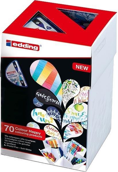 Actual product image Edding Happy Big Box 1340 + 1300 (Multicoloured, 70 x)