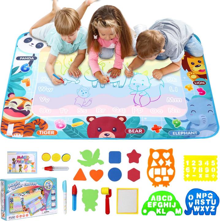 Activity Board Wasser Doodle Matte, Grosse Wasser Malerei Matte