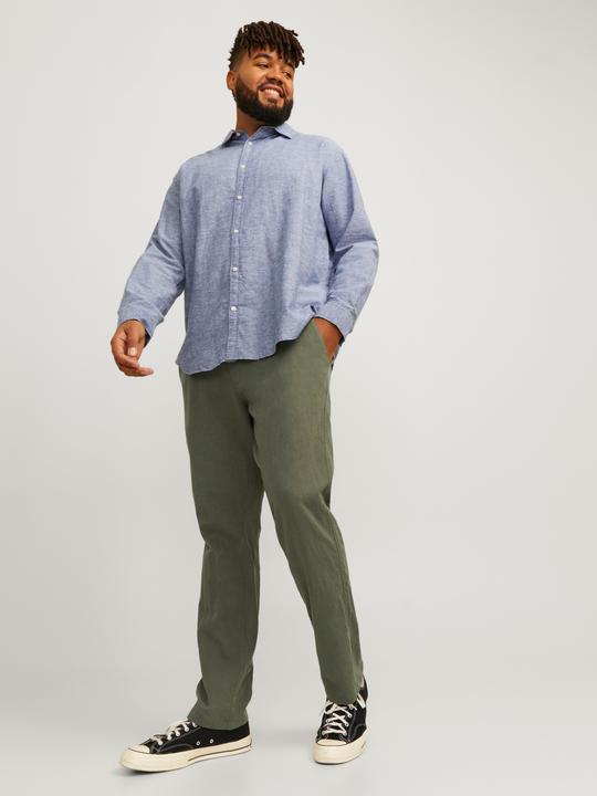 Actual product image Jack & Jones Jpstace Jjsummer Linen Blend Pant Pls (W42/L32)