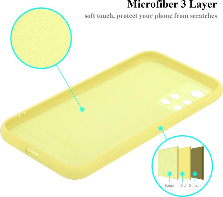 Actual product image Cadorabo TPU Liquid Silicone Case Cover for Xiaomi POCO M4 PRO 5G (Xiaomi Poco M4 Pro 5G)