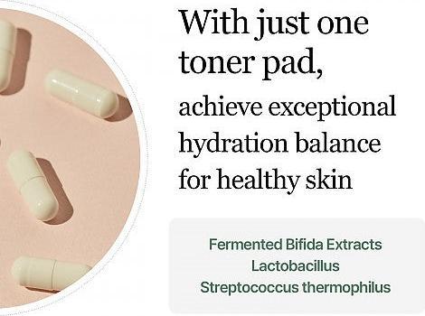 Actual product image Mixsoon Bifida Toner Pad with Moisture Barrier and Bifida Ferment Lysate (280 ml)