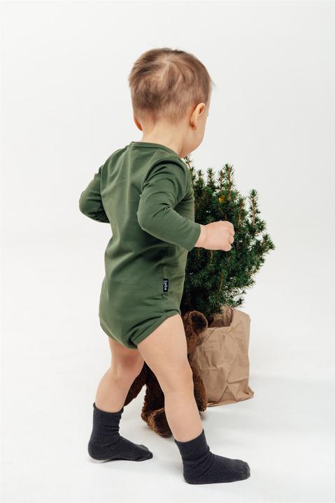 Actual product image Hebe Body mit Häschen und Weihnachtsbaum (74, 80)