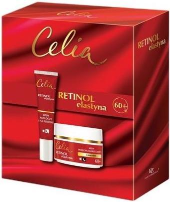 Actual product image Celia Celiaset Retinol Elastin Cream 60 For Day And Night 50ml And Eye And Eyelid Cream 15ml (Facial care set)