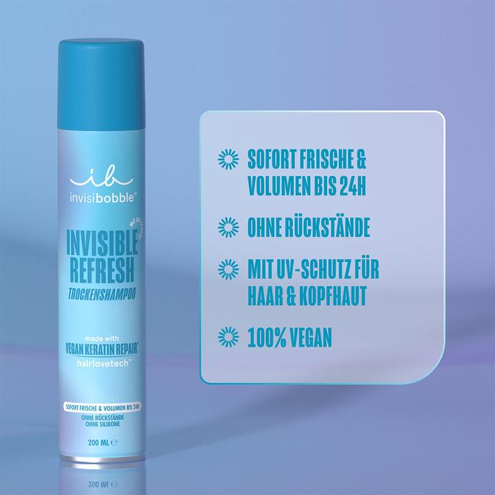 Produktbild Invisibobble Hair Styling Trockenshampoo Refresh Dry Spray 200 ml (200 ml, Trockenshampoo)
