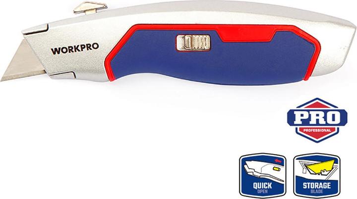 Actual product image Workpro WP213011 cutter knife 1 pc. (Cutters)