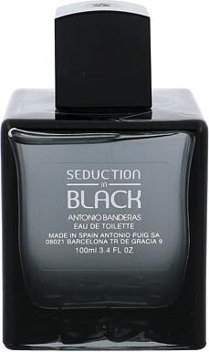 Actual product image Antonio Banderas Seduction In Black (Eau de toilette, 100 ml)