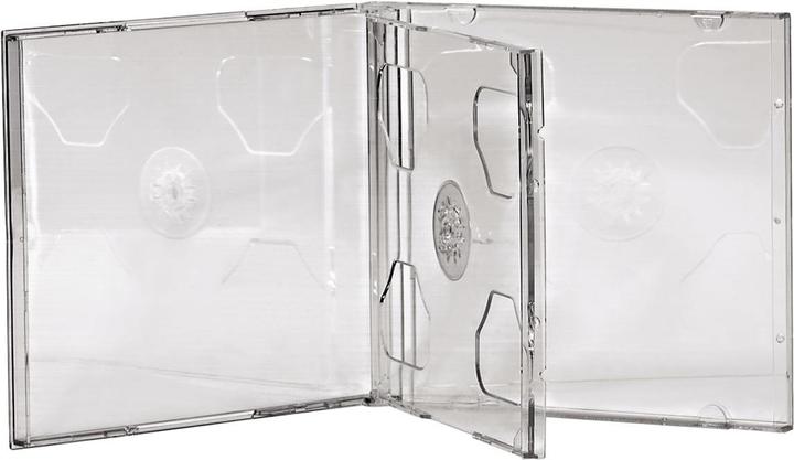Produktbild Hama CD-Double-Box 5er-Pack Transparent Jewel-Case