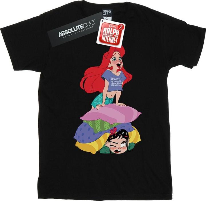 Disney Wreck It Ralph Ariel And Vanellope TShirt Mädchen