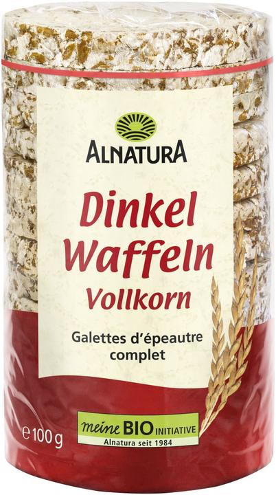 Produktbild Alnatura Bio Dinkelwaffeln Natur 100g (100 g)