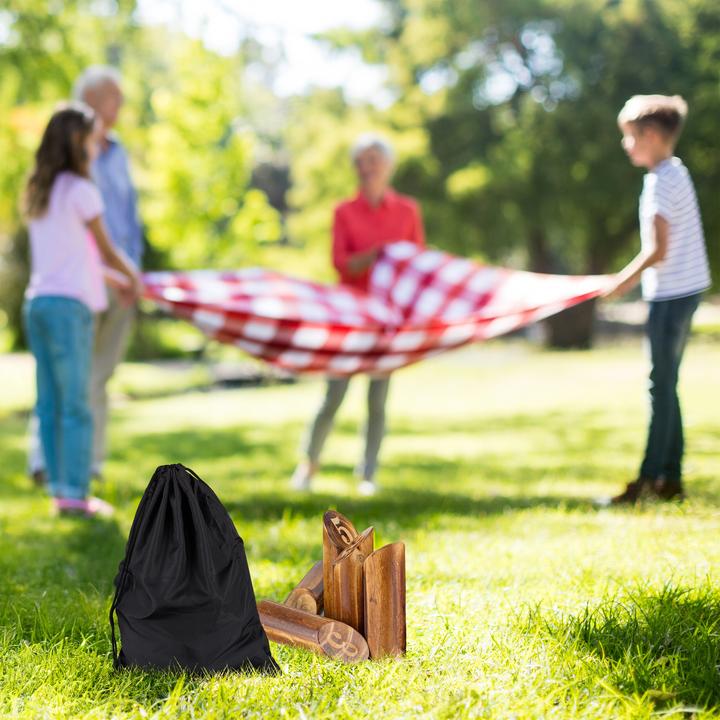 Actual product image Relaxdays Kubb lawn game (1 x, 45 mm)