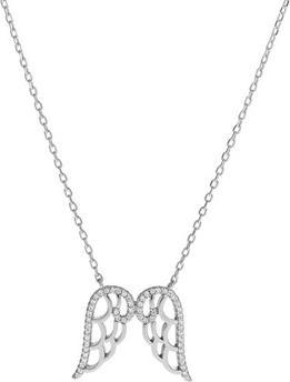 Again Jewelry Silver necklace Angel wings AJNA0001