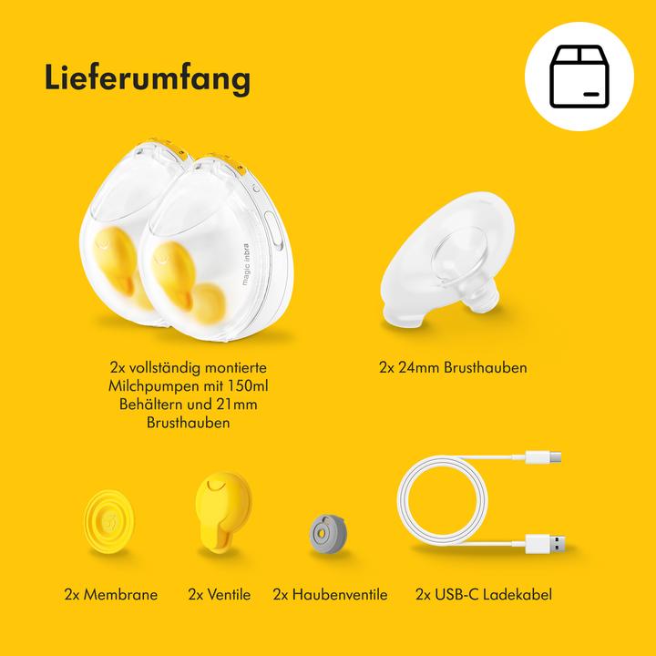 Immagine prodotto Medela Magic InBra - tiralatte doppio portatile
