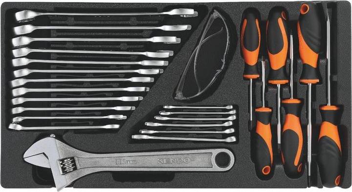 Actual product image Kendo Tool trolley 113-piece