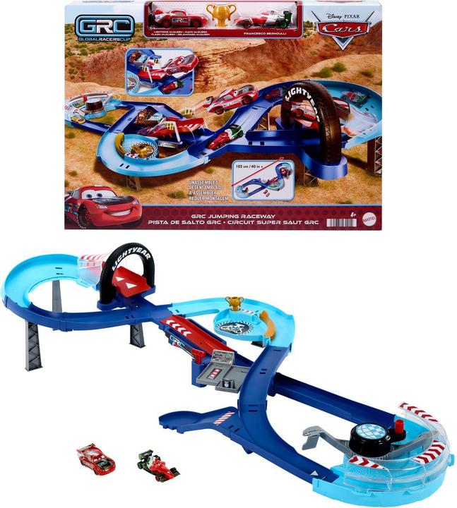 Produktbild Mattel Disney Pixar Cars GRC Sprung-Rennstrecke