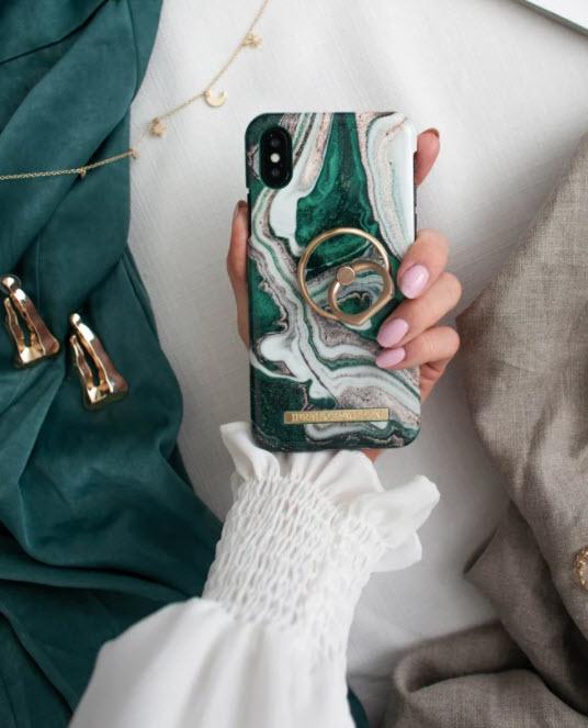 Actual product image iDeal Of Sweden Selfie-Ring Golden Jade