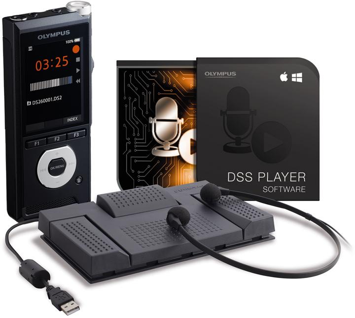Olympus Kit de démarrage DS-2600 (2 Go)