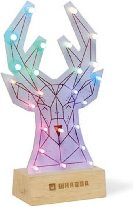 Produktbild Whadda WSPXL103 LED Bausatz Poly Rentier XL Löt- & Programmierkit