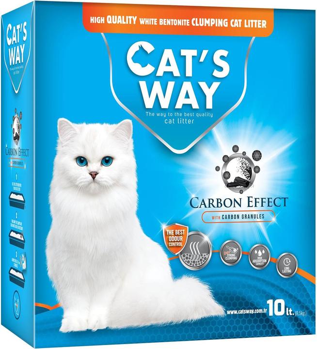 Actual product image Cats Way Carbon Grey 10L Box (Clumping, 8.70 kg)