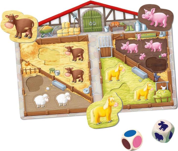 Actual product image Ministeps Farm Game (German)