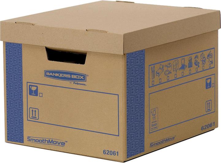 Produktbild Fellowes Prime Umzugsbox (5er Set) (43 x 46 x 28.5 cm, 49 l)