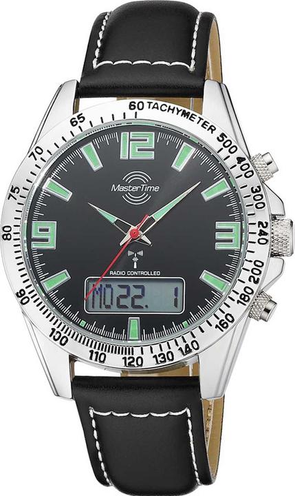 Actual product image Master Time MTGA-10873-22L Sporty Big Date (Radio-controlled clock, Chronograph, 42 mm)