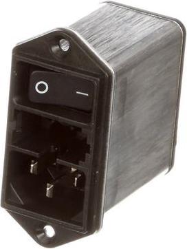 Produktbild Schurter Gerätstecker Kombi mit Filter C14, 10A (Kondensator)