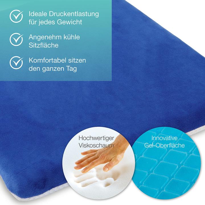 Produktbild Aktivshop Gel-Sitzkissen (40 x 40 x 4 cm)