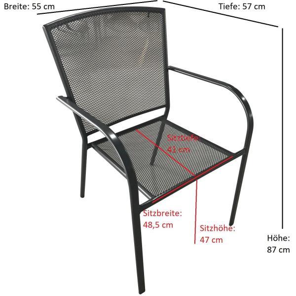 Produktbild Degamo Garnitur Sitzgruppe CLASSIC 4-teilig (70 cm)