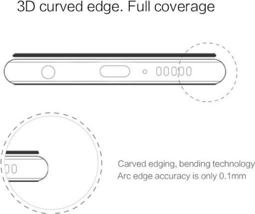 Actual product image Nillkin 3D CP+ MAX Series Protective Glass (1 Piece)