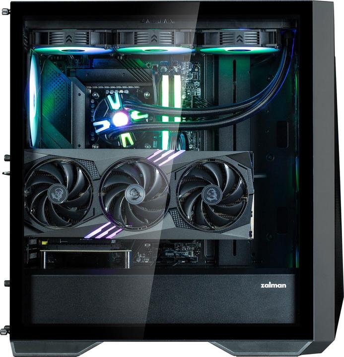 Produktbild Zalman Boitier Moyen Tour E-ATX Z9 Iceberg MS RGB avec panneau vitré (Noir) (ATX, Mini-ITX, mATX)