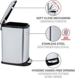 Immagine prodotto Wenko Design del cestino a pedale Easy-Close (12 l)