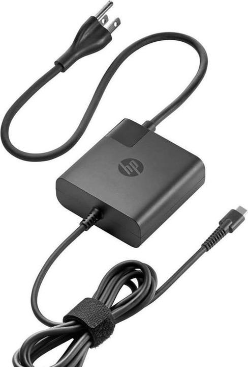 Actual product image HP Portable PC power supply 65W, USB-C, (AC adapter 65W USB-C) (65 W)