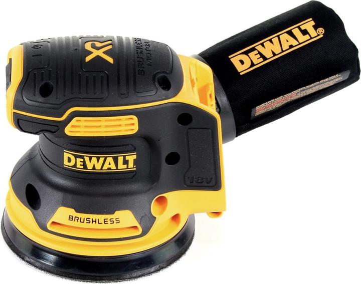 Actual product image DeWalt DCW 210 D1 Ponceuse excentrique sans fil et sans balais 18V 12.000U/min 125 mm + 1x battery (Eccentric grinder)