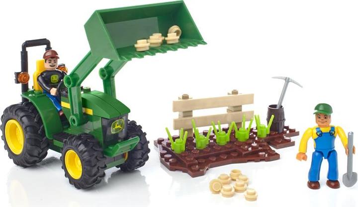 Image du produit Mattel World Builders - John Deere Tracteur De Ferme