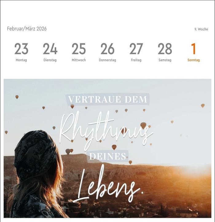 Produktbild Visual Statements Premium-Postkartenkalender 2026 (16.5 x 17.7 cm, Harter Einband, Deutsch)