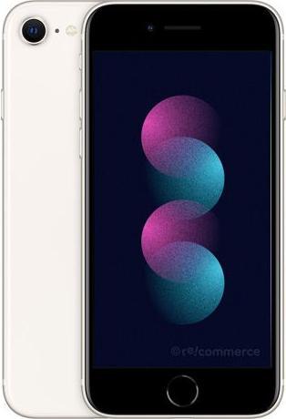Produktbild Re!commerce iPhone SE 2022 (64 GB, Starlight, White, 4.70", 12 Mpx, A / Wie neu)