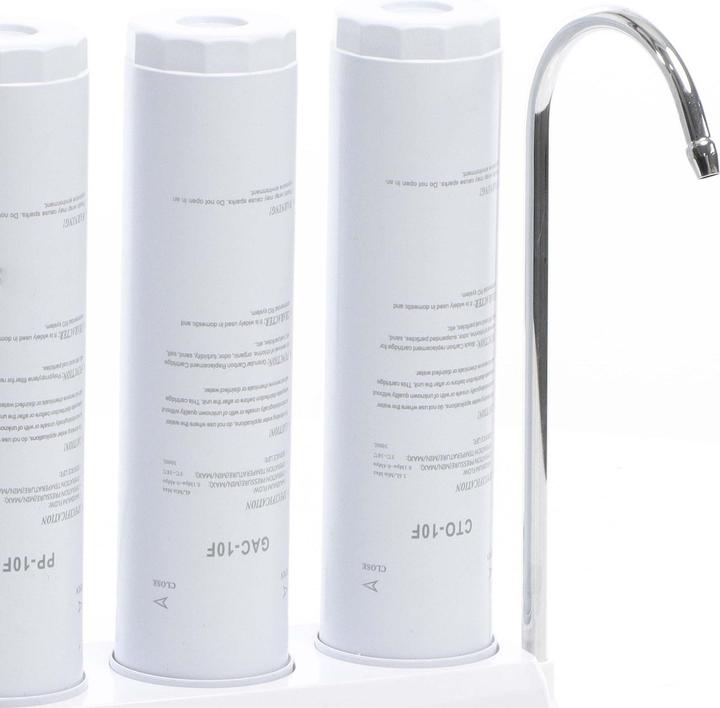 Produktbild Naturewater NW-3-PPGACCTO 3 Stufen Counter Top Wasserfilter Sediment Aktivkohle