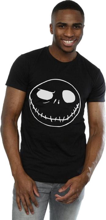 Immagine prodotto Disney Nightmare Before Christmas Jack's Big Face Maglietta Uomo (L)
