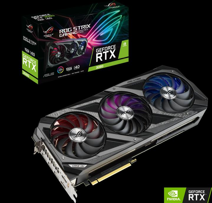 Produktbild ASUS GeForce ROG STRIX RTX 3080 10G Gaming (10 GB)