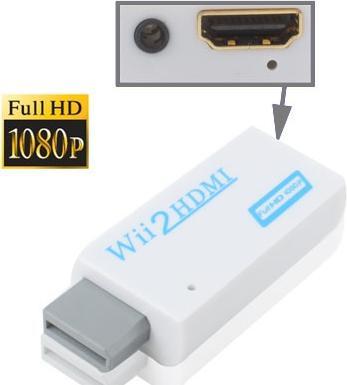 Image du produit Ueli Express Adaptateur Nintendo Wii vers HDMI (Wii)